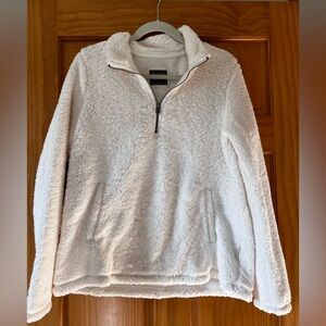 Abercrombie & Fitch Fleece 3/4 Zip Sweatshirt